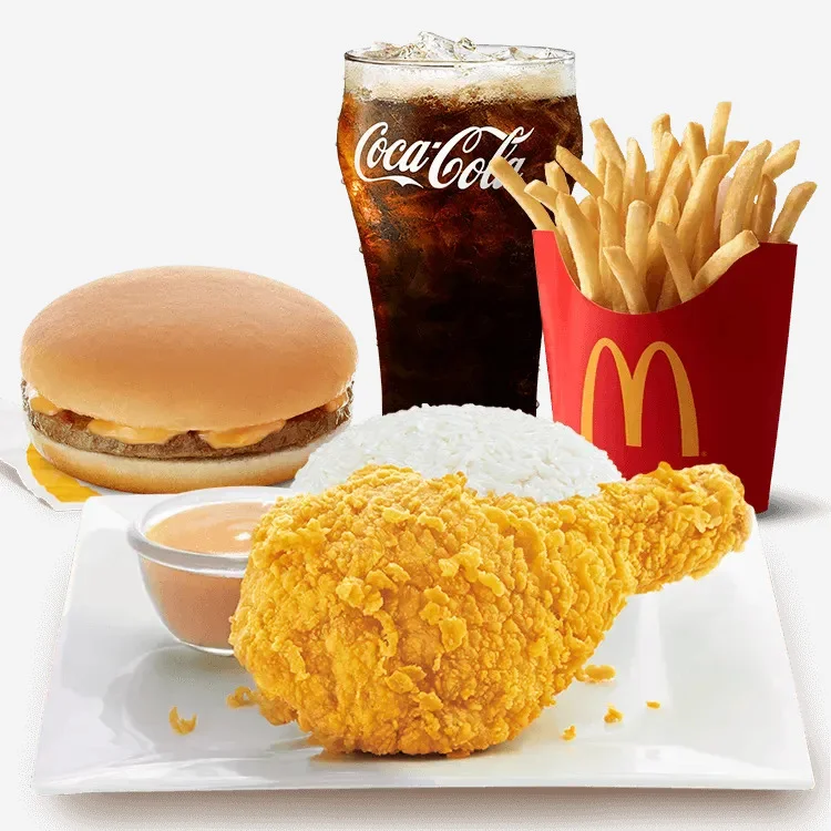 Mega Meal – Chicken McDo w Fries & Burger McDo