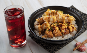 Spicy Chiizu Pork Katsu Donburi Combo